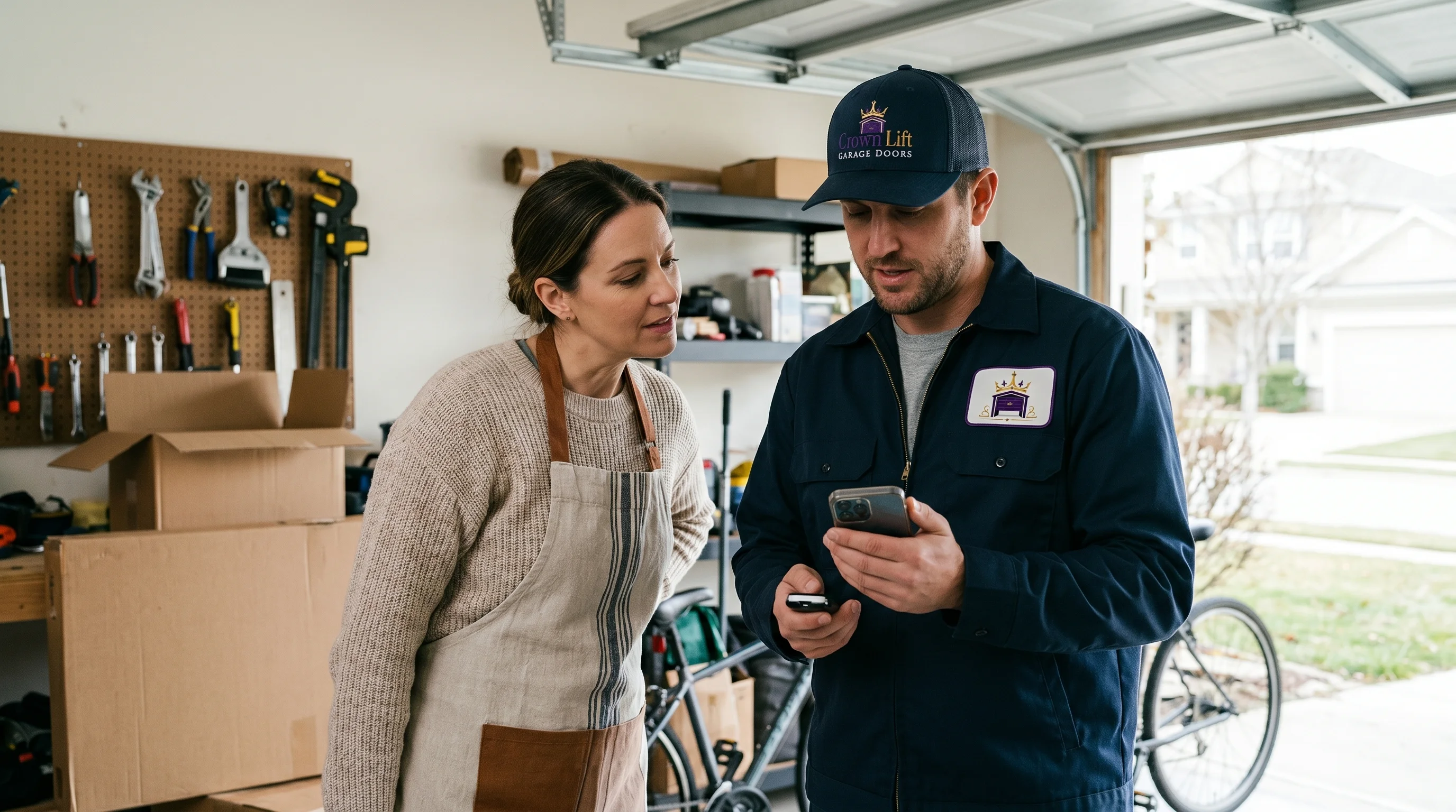 Residential garage upgrade